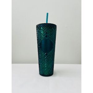 NWT STARBUCKS CUP/TUMBLER DARK‎ GREEN COLOR